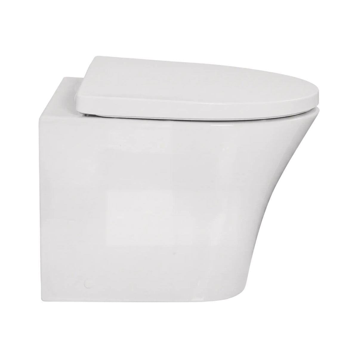 AMERICAN STANDARD SIGNATURE HYGIENE RIM BACK-TO-WALL TOILET PAN WITH STANDARD SEAT WHITE