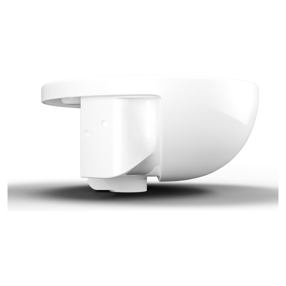AMERICAN STANDARD STUDIO SEMI RECESSED BASIN OVERFLOW WHITE 500MM