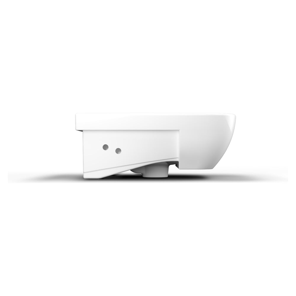 AMERICAN STANDARD CYGNET SEMI RECESSED BASIN OVERFLOW WHITE 500MM