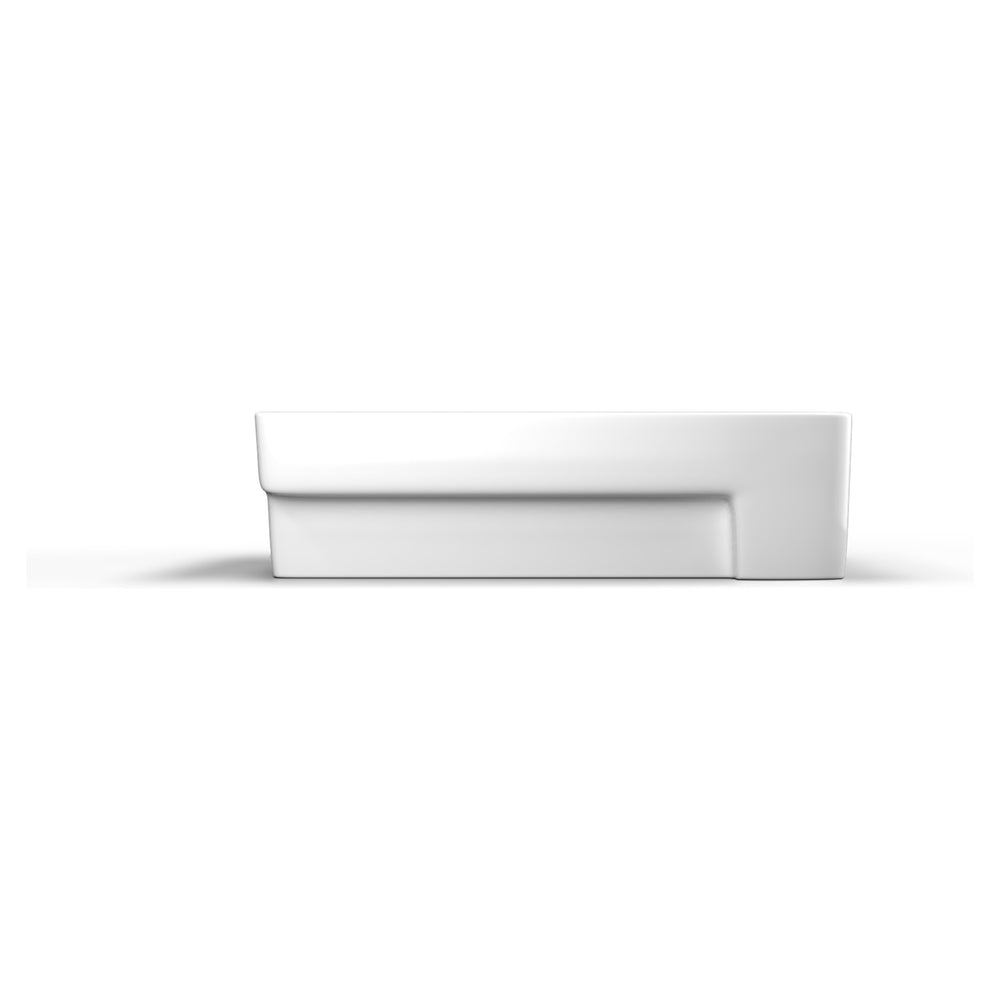 AMERICAN STANDARD ACACIA SUPASLEEK SEMI RECESSED BASIN OVERFLOW WHITE 550MM