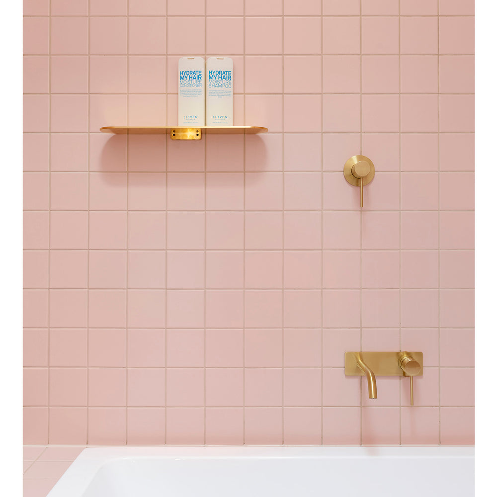 PHOENIX VIVID SLIMLINE SWITCHMIX LEAD FREE WALL AND SHOWER MIXER BRUSHED GOLD