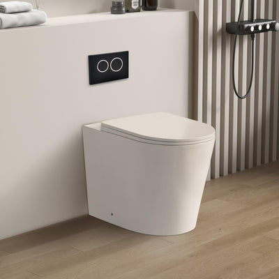 POSEIDON AVIS RIMLESS WALL-FACED TOILET PAN MATTE WHITE