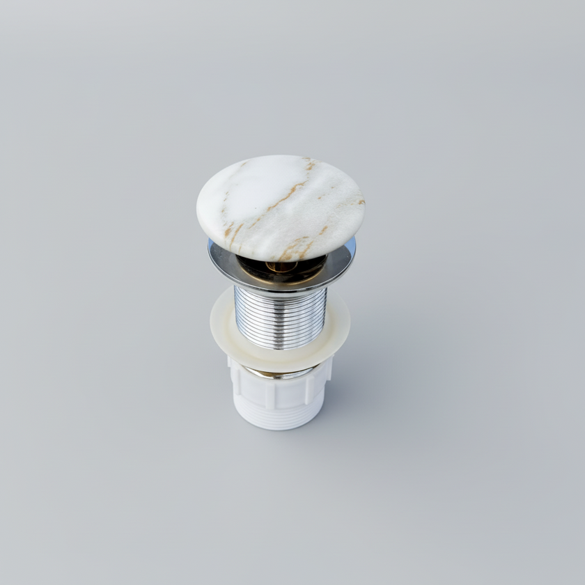CLAYA FUSION POP-UP WASTE NON-OVERFLOW 32MM MATTE CARRARA
