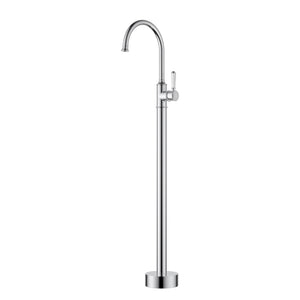 IKON CLASICO WALL BASIN MIXER CERAMIC HANDLE CHROME