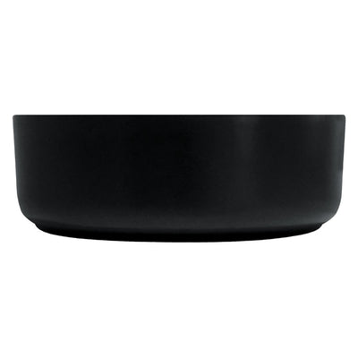 FIENZA REBA ABOVE COUNTER BASIN MATTE BLACK 360MM