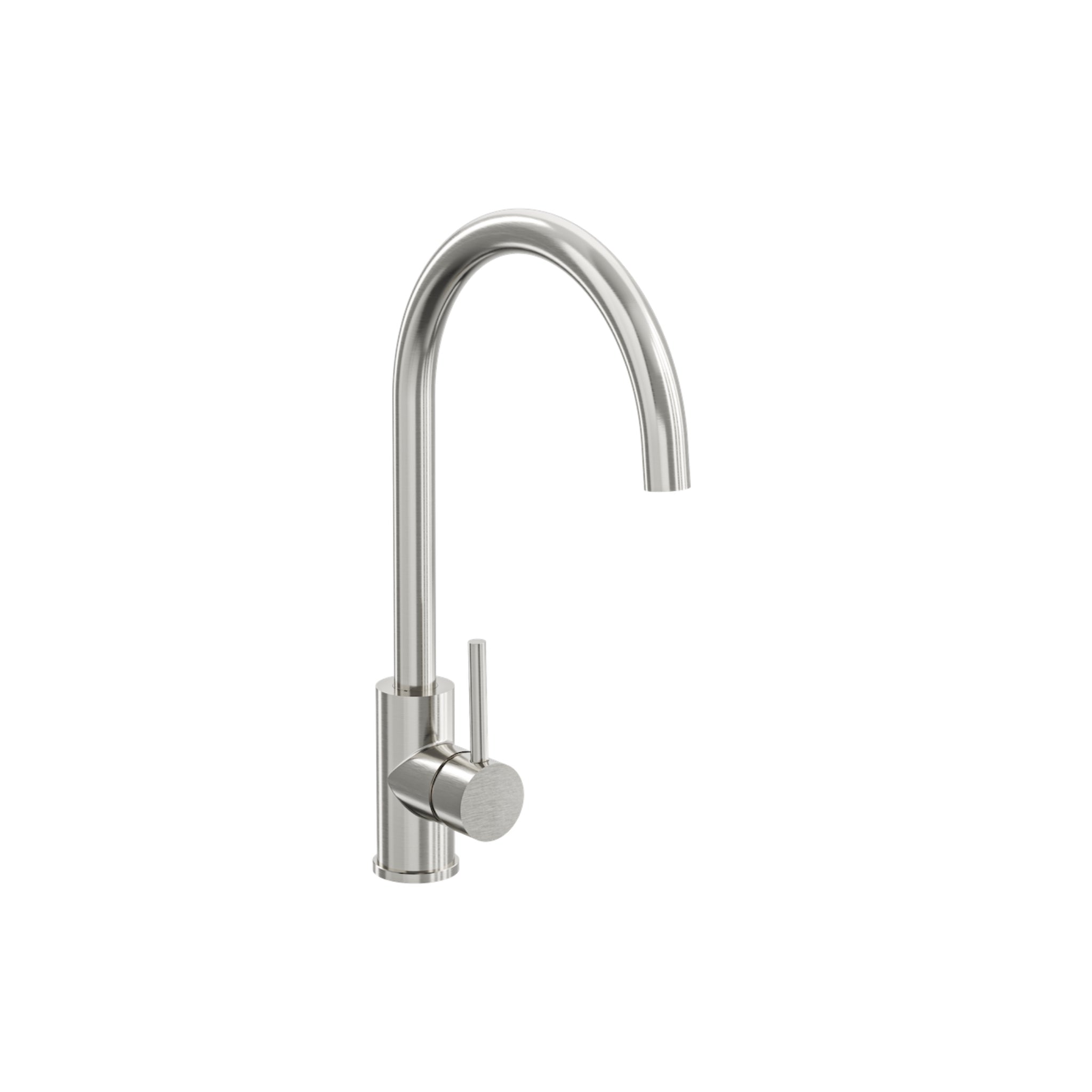 LINSOL LOUIS LEAD FREE SINK MIXER 395 BRUSHED NICKEL