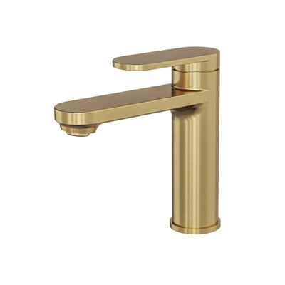 LINSOL CAPO BASIN MIXER 160MM BRUSHED BRASS
