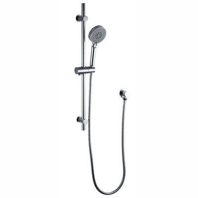 HELLYCAR LOGAN HAND SHOWER ON RAIL 700MM CHROME