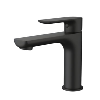 MODERN NATIONAL NOVA LEAD FREE BASIN MIXER 152MM MATTE BLACK