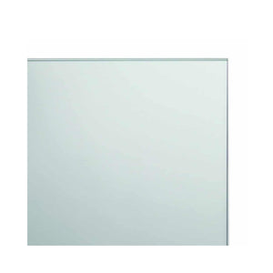 THERMOGROUP ABLAZE RECTANGLE MIRROR SANDBLASTED BORDER AND DEMISTER 600X750MM