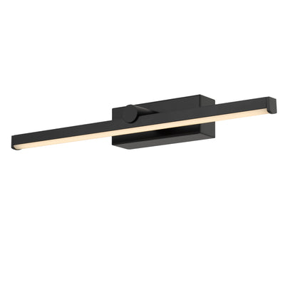 TELBIX FOLEY VANITY LED WALL LIGHT BLACK 400MM