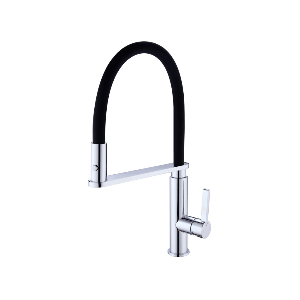 NERO RIT PULL OUT SINK MIXER 485MM CHROME