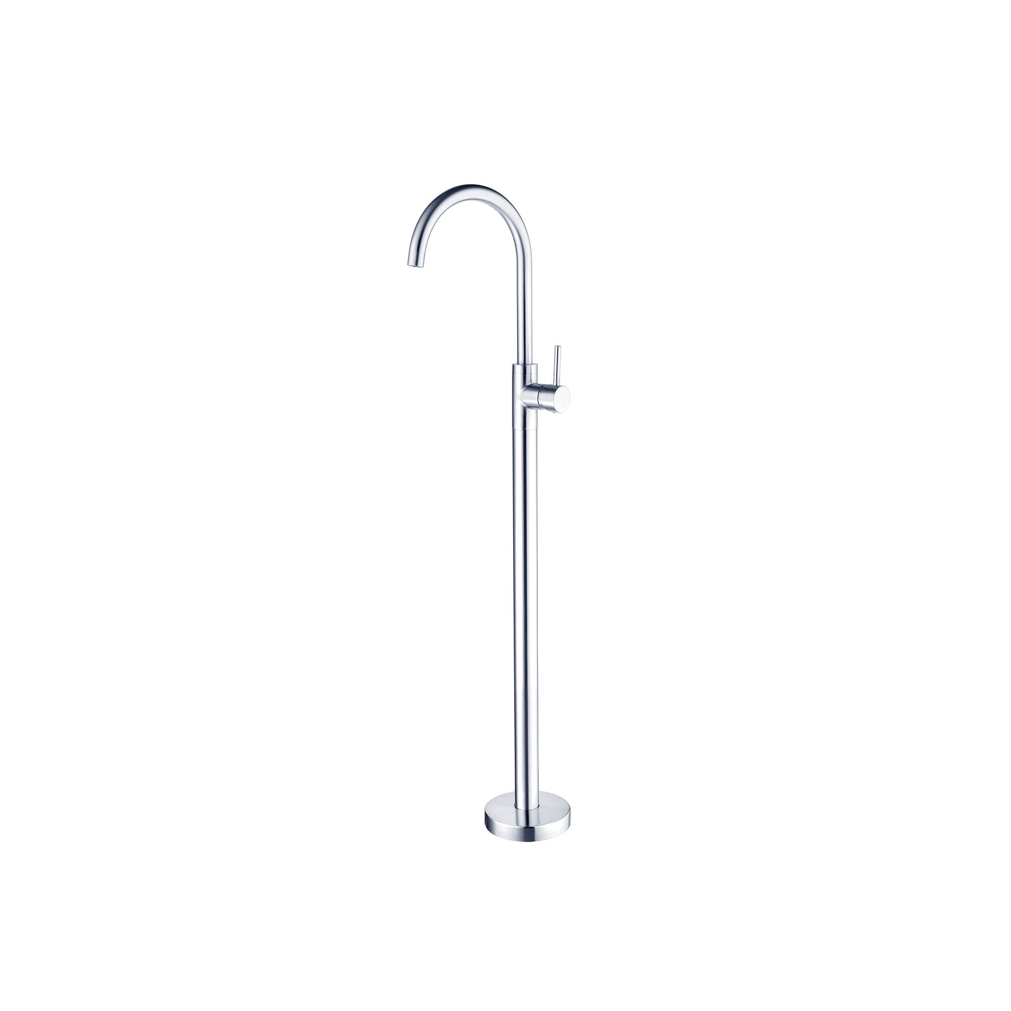 NERO MECCA FREESTANDING BATH MIXER CHROME