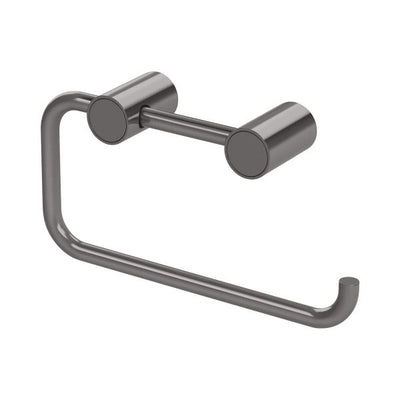 PHOENIX VIVID SLIMLINE TOILET ROLL HOLDER 180MM BRUSHED CARBON