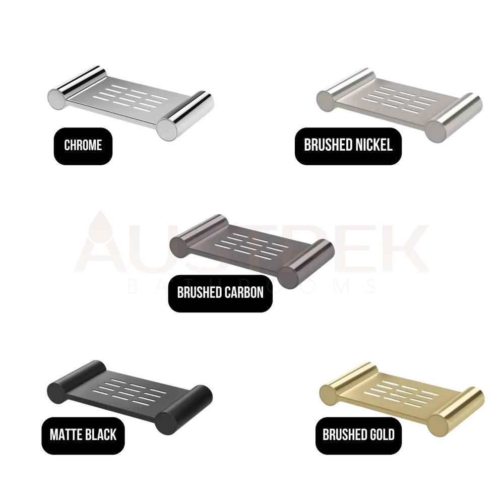 PHOENIX VIVID SLIMLINE SOAP DISH 160MM BRUSHED GOLD