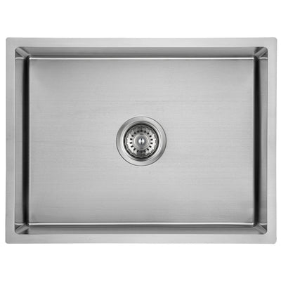 IKON CORA SINGLE BOWL ABOVE / UNDERMOUNT SINK STAINLESS STEEL 540MM