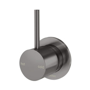 PHOENIX VIVID SLIMLINE UP SHOWER / WALL MIXER BRUSHED CARBON