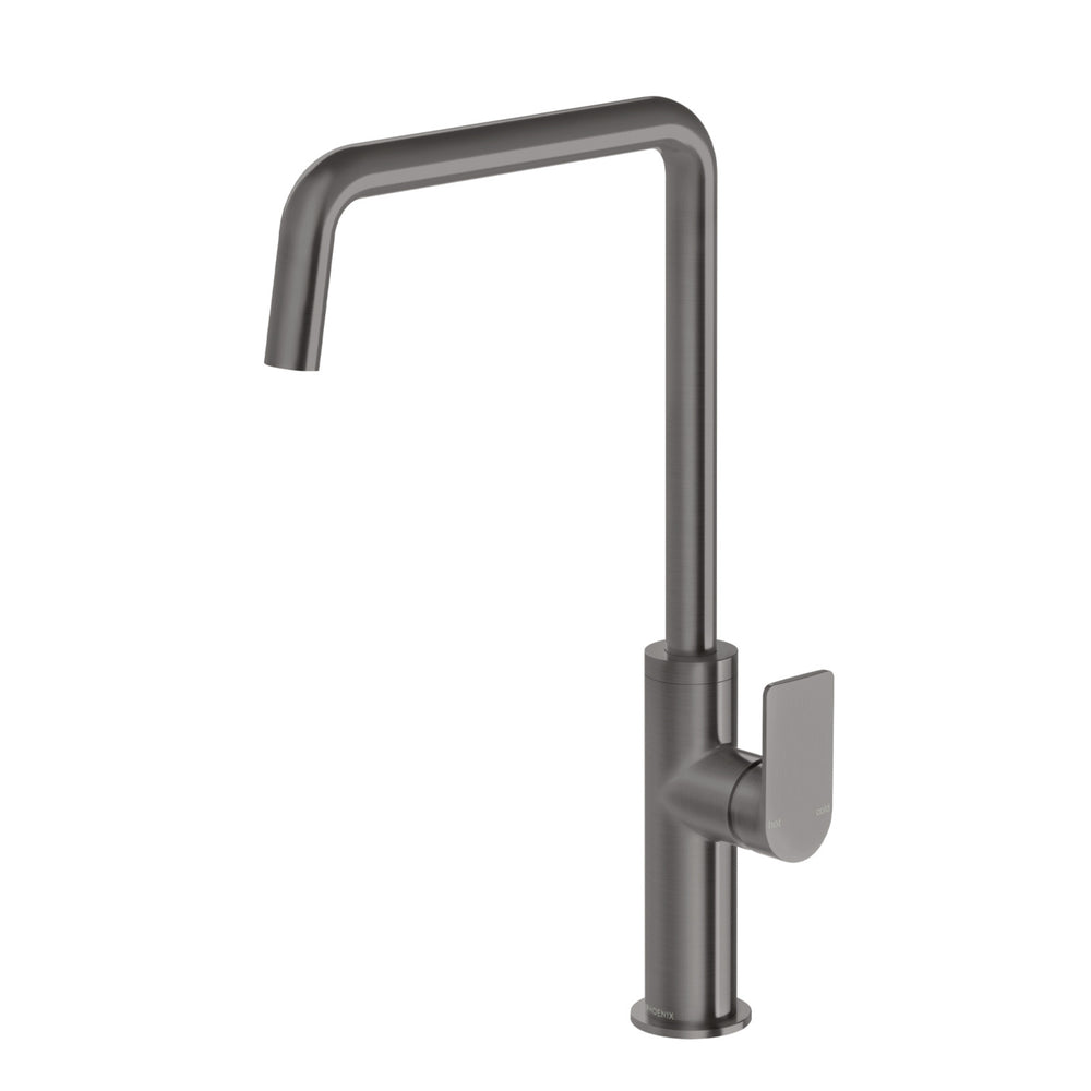 PHOENIX MEKKO SINK MIXER 190MM BRUSHED CARBON