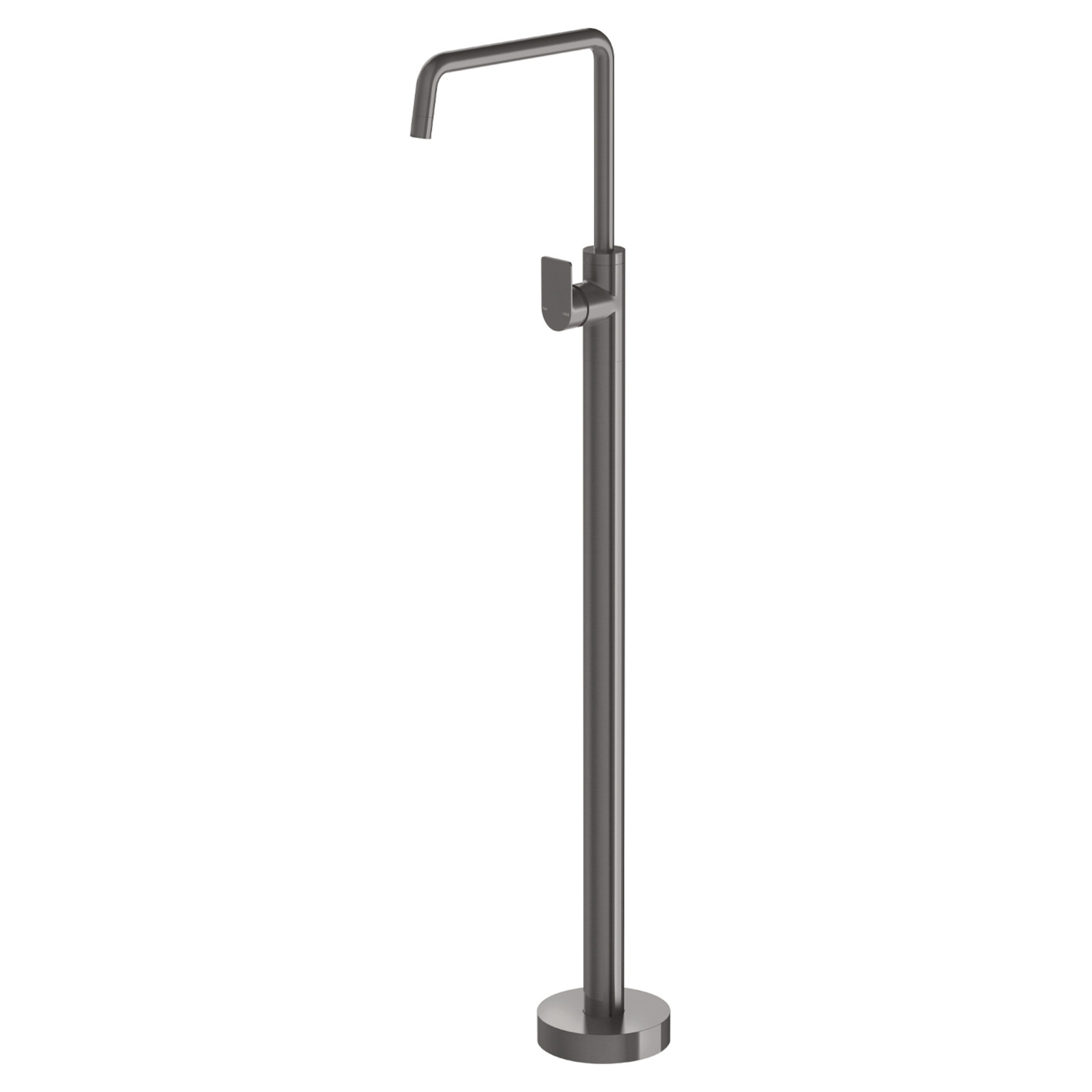 PHOENIX MEKKO FLOOR MOUNTED BATH MIXER 998MM BRUSHED CARBON