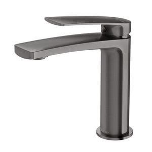 PHOENIX MEKKO BASIN MIXER 164MM BRUSHED CARBON