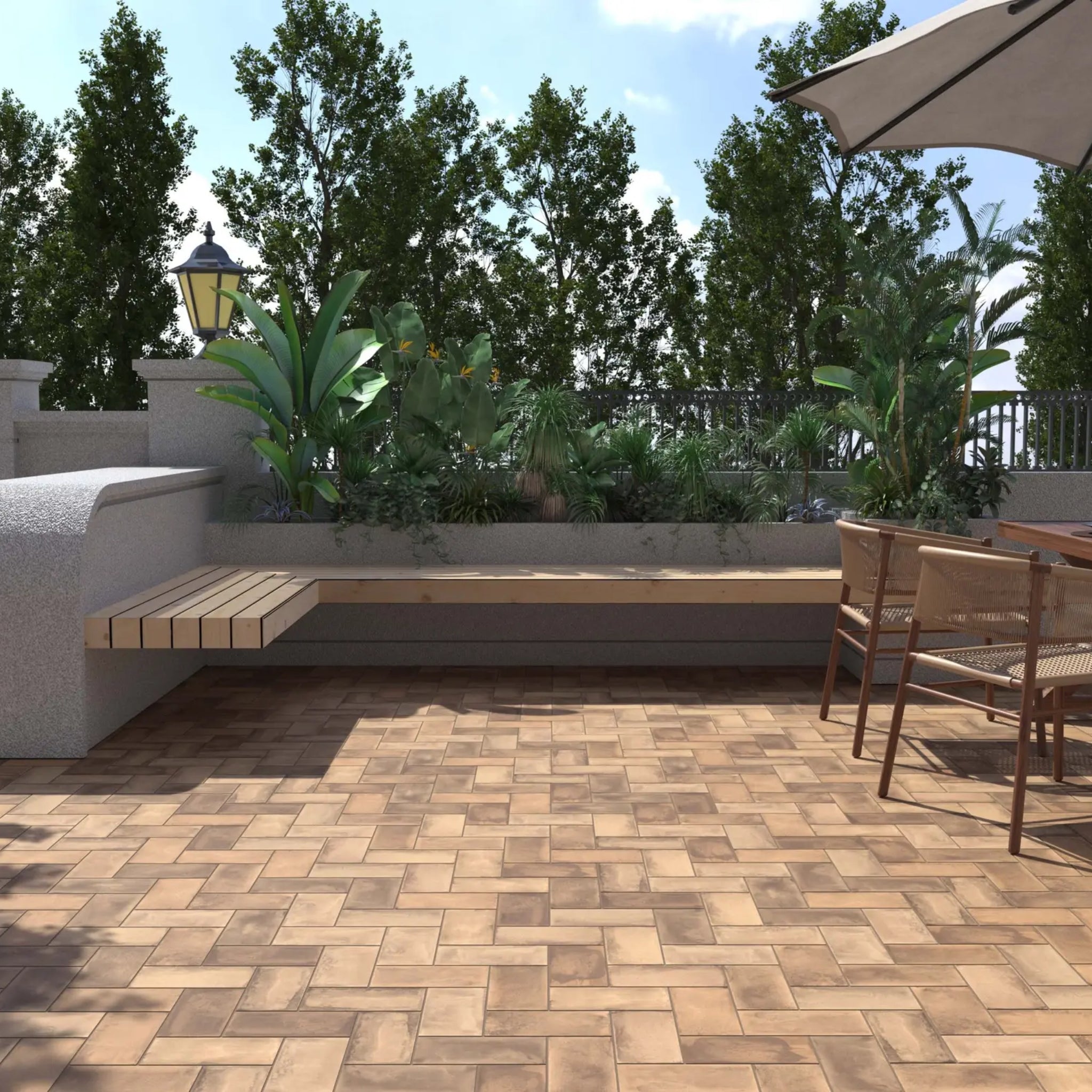 ELITE IMPORTERS XABIA TOSTADO MATTE 115X231MM RECTANGLE TILE (PER BOX)