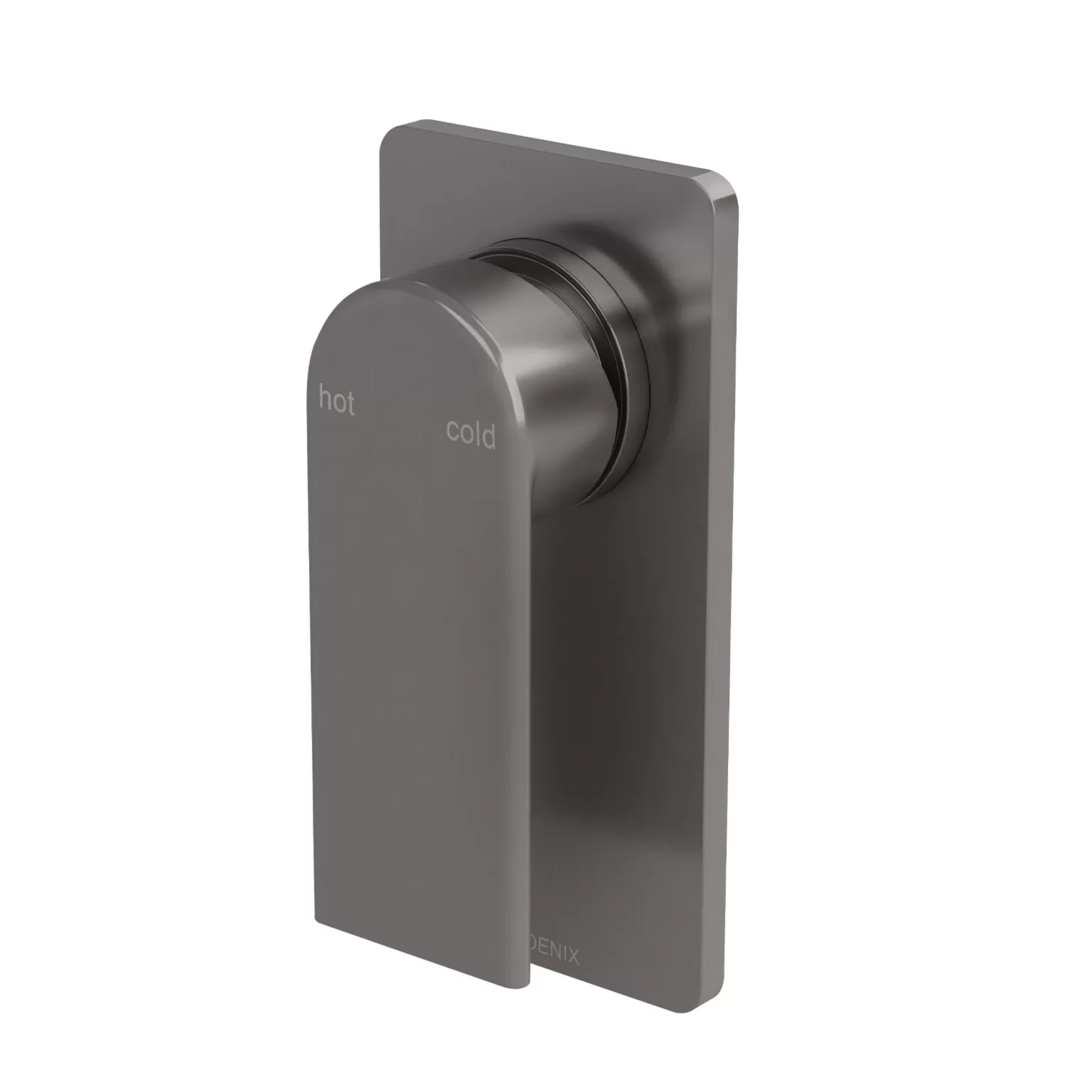 PHOENIX TEEL SWITCHMIX SHOWER AND WALL MIXER MATTE BLACK