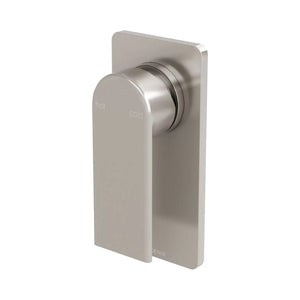 PHOENIX TEEL SWITCHMIX SHOWER AND WALL MIXER 125MM BRUSHED NICKEL
