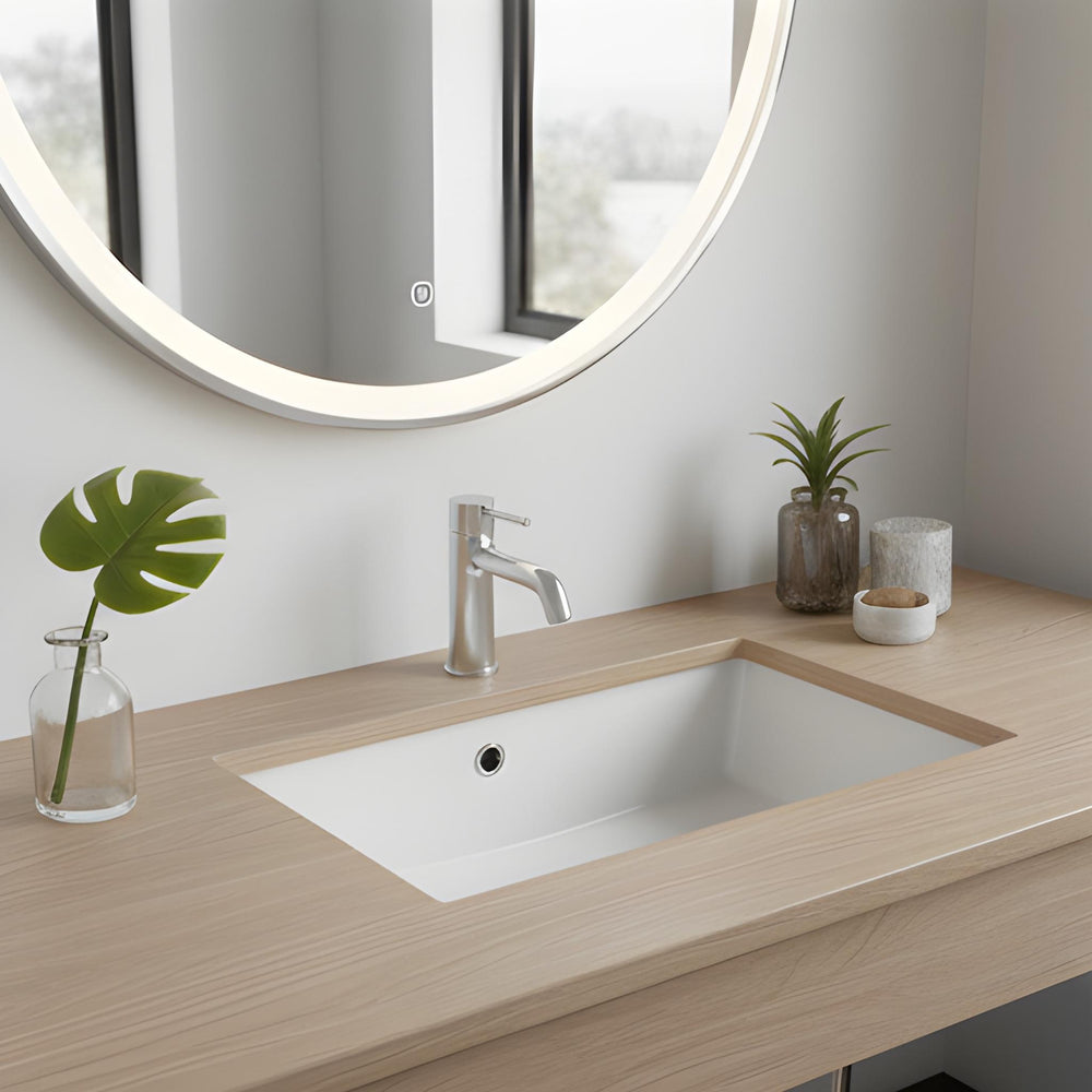 TURNER HASTINGS STANDARD AGRES UNDER COUNTER BASIN GLOSS WHITE 543MM