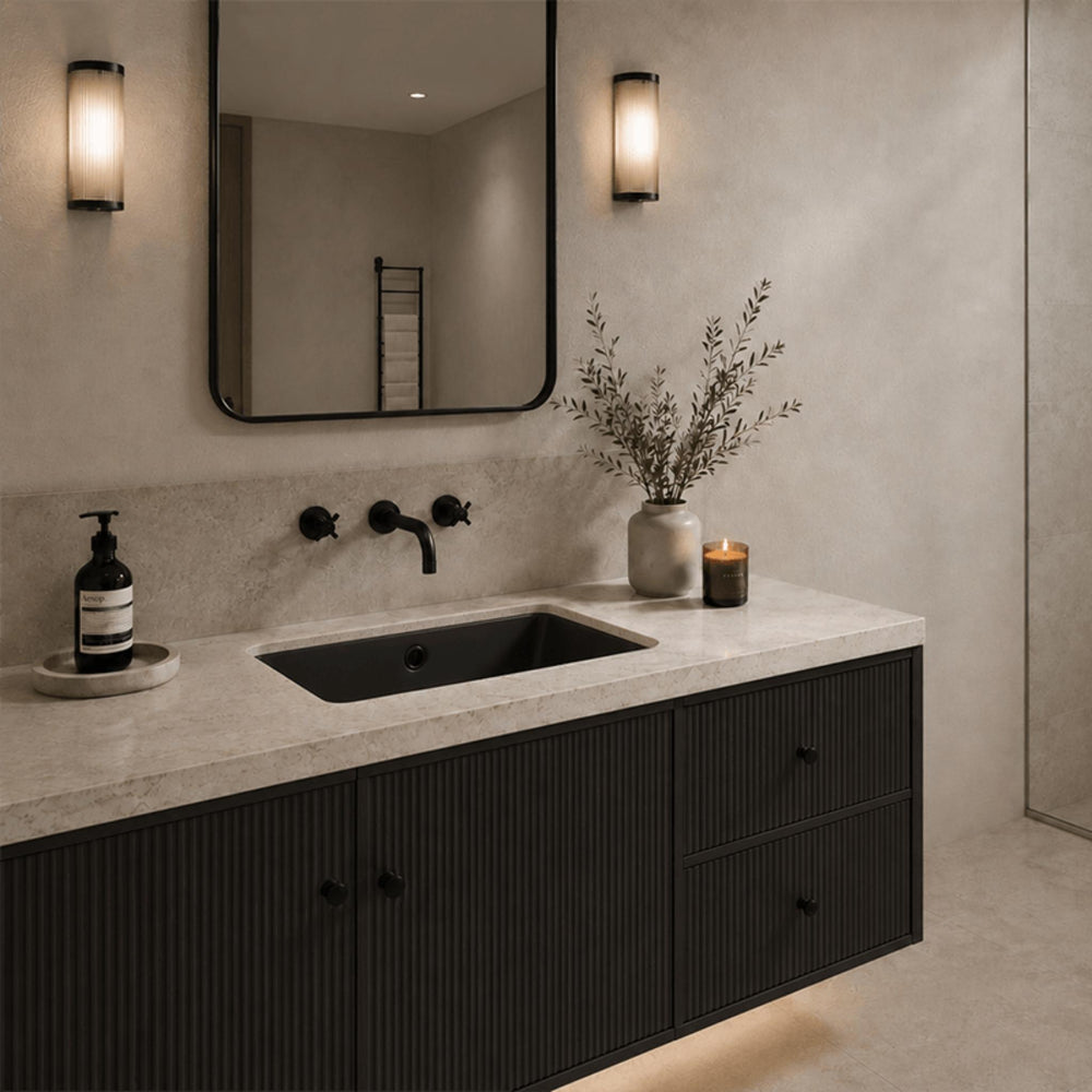 TURNER HASTINGS STANDARD AGRES UNDER COUNTER BASIN MATTE BLACK 543MM