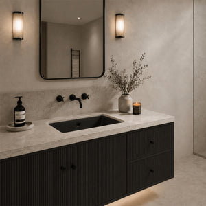 TURNER HASTINGS STANDARD AGRES UNDER COUNTER BASIN MATTE BLACK 543MM