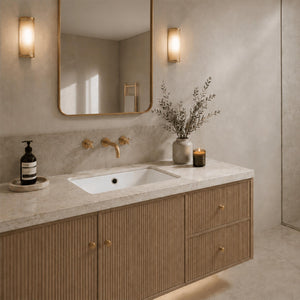 TURNER HASTINGS STANDARD AGRES UNDER COUNTER BASIN MATTE WHITE 543MM