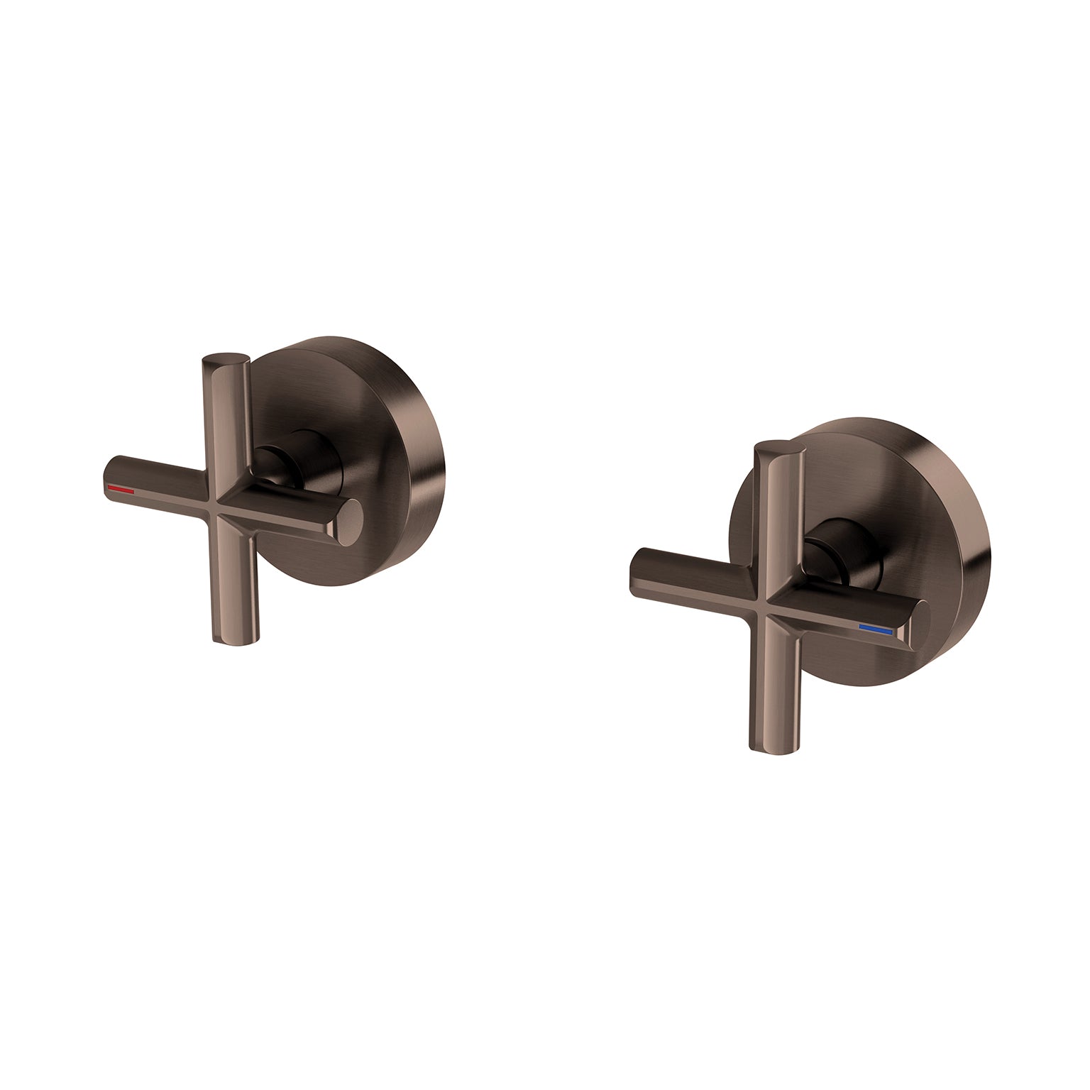 PHOENIX VIVID SLIMLINE PLUS WALL TOP ASSEMBLIES BRUSHED BRONZE