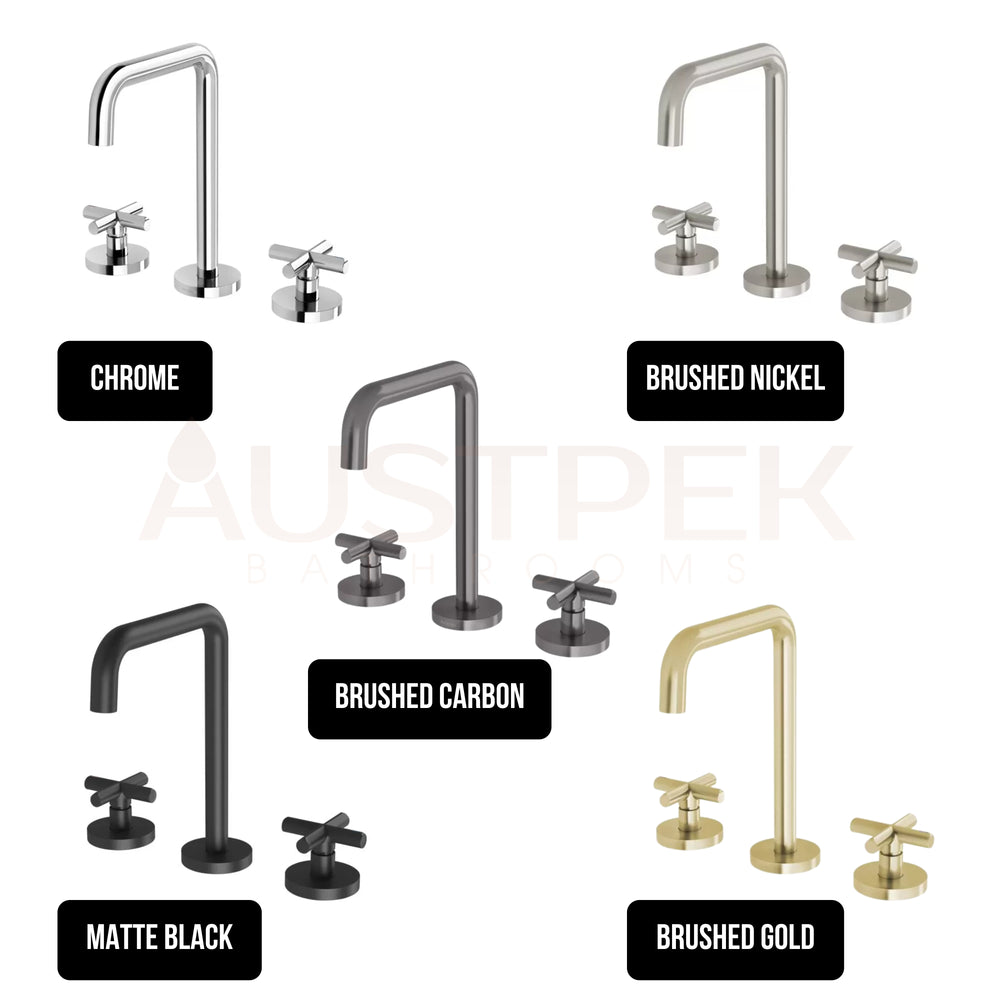 PHOENIX VIVID SLIMLINE PLUS LEAD FREE BASIN SET BRUSHED GOLD