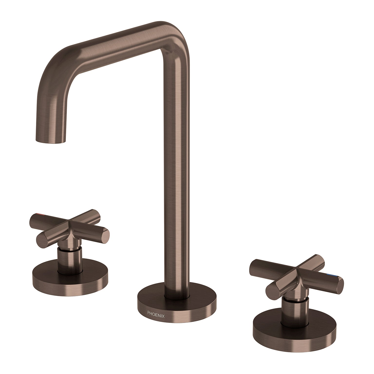 PHOENIX VIVID SLIMLINE PLUS BASIN SET 222MM BRUSHED BRONZE