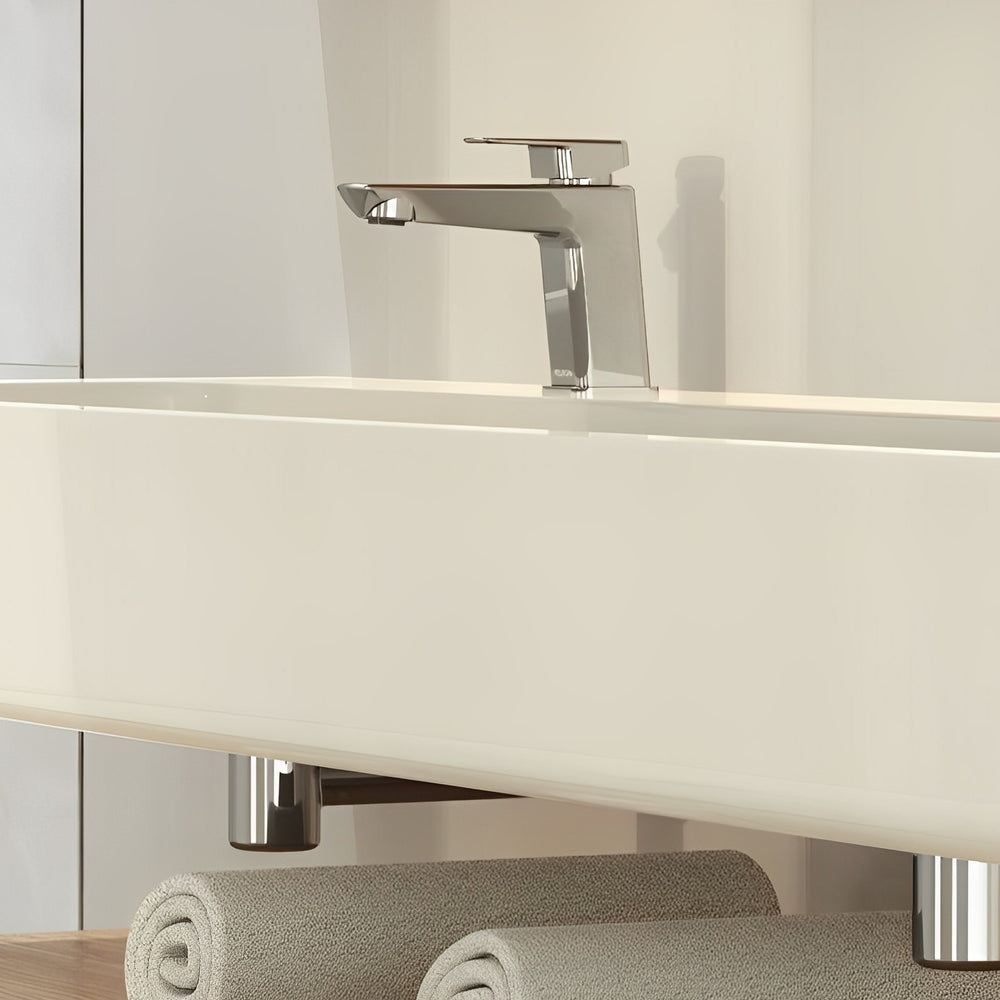 FELTON AXISS II BASIN MIXER 135MM CHROME