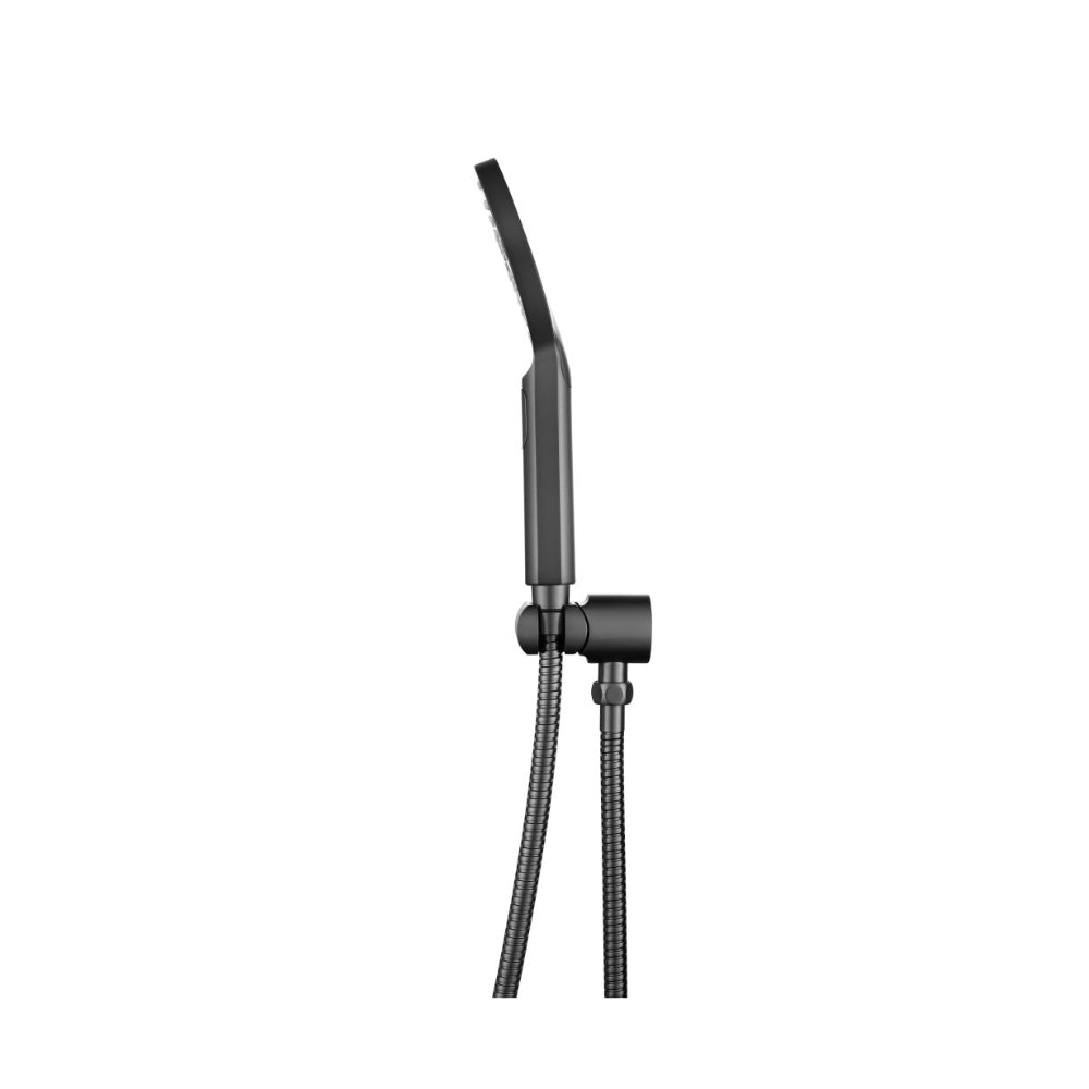 BELLA VISTA MICA WIDE HAND SHOWER GUN METAL