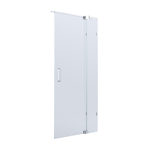 BELLA VISTA KENDRA FRAMELESS OVERLAPPED FRONT ONLY SHOWER SCREEN CHROME
