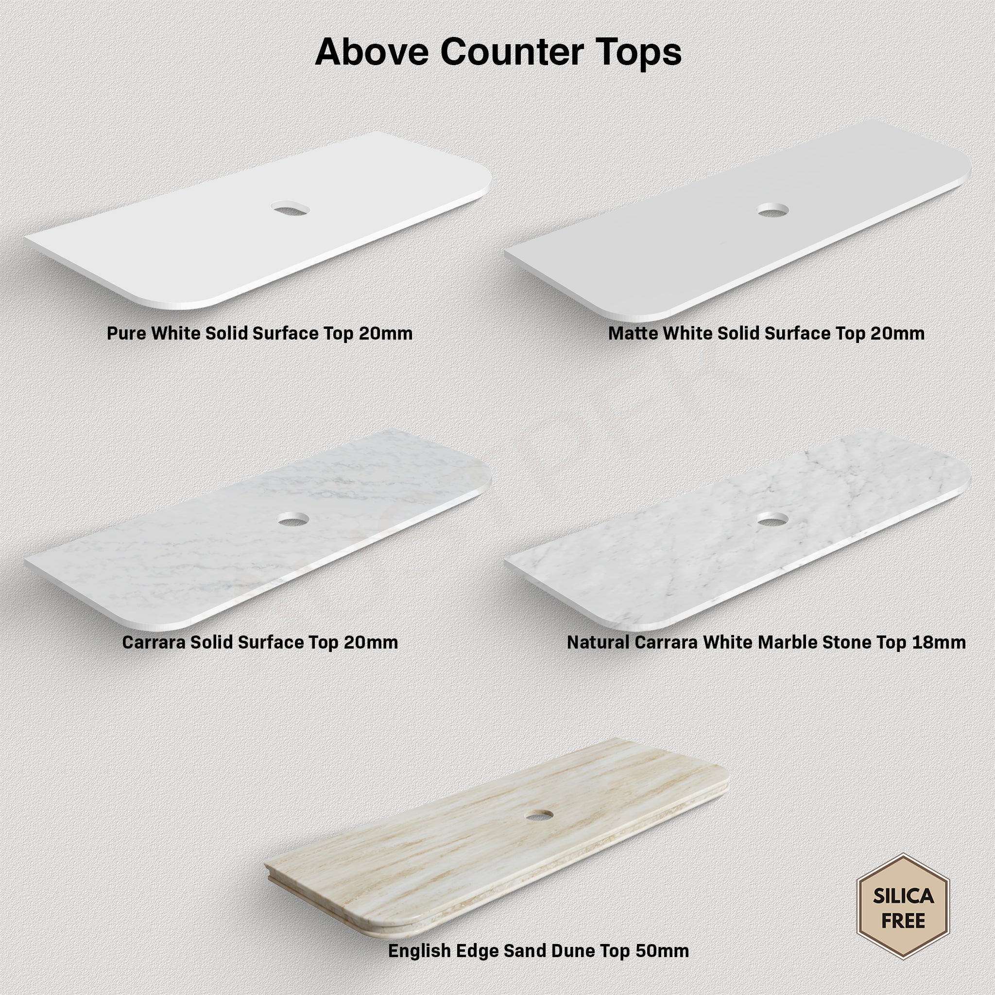 ORIO PEBBLE NATURAL OAK 1200MM CURVE SINGLE BOWL WALL HUNG VANITY