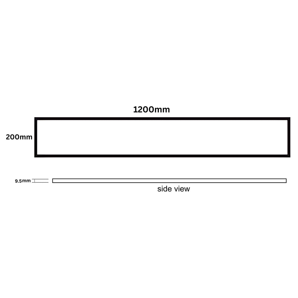 EVERSTONE NUANCE NATURAL 1200X200MM RECTANGLE TILE (PER BOX)