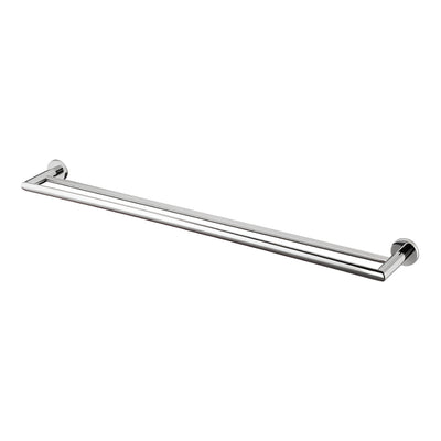 MODERN NATIONAL EVA DOUBLE TOWEL RAIL CHROME (AVAILAABLE IN 600MM, 750MM AND 900MM)