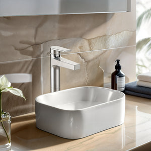 KOHLER TAUT TALL BASIN MIXER POLISHED CHROME