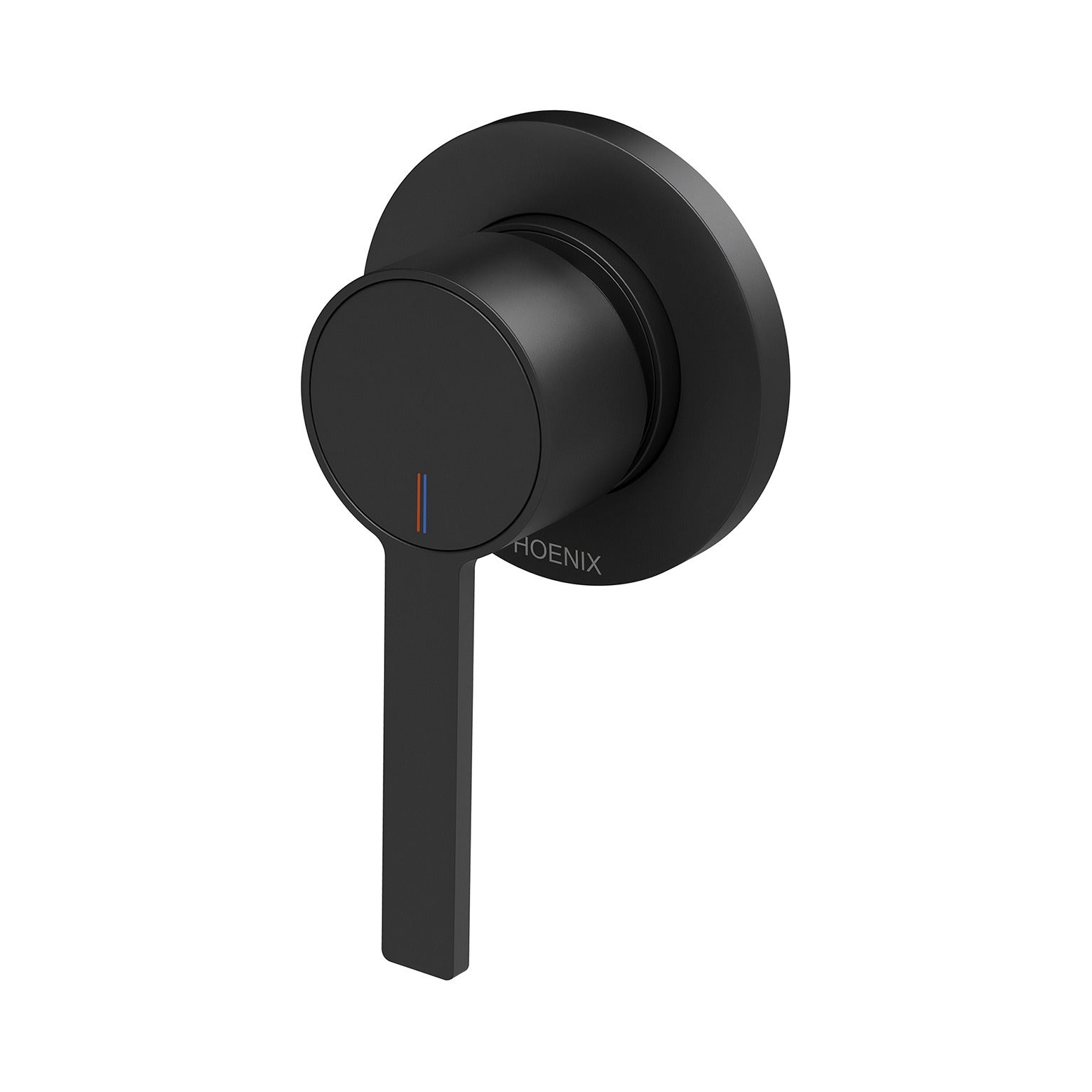 PHOENIX LEXI MKII SWITCHMIX SHOWER / WALL MIXER FIT-OFF AND ROUGH-IN KIT MATTE BLACK
