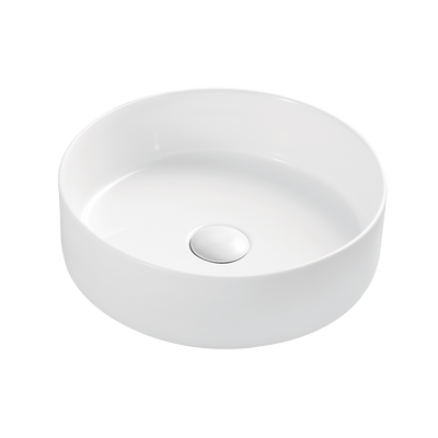 GARETH ASHTON POCO ABOVE COUNTER BASIN GLOSS WHITE 355MM