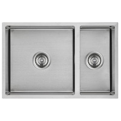 IKON CORA 1.5 BOWL UNDERMOUNT SINK STAINLESS STEEL 670MM