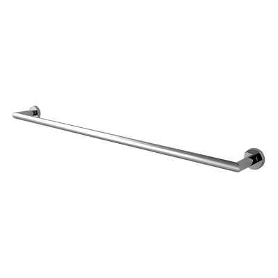 MODERN NATIONAL EVA SINGLE TOWEL RAIL CHROME  (AVAILAABLE IN 600MM, 750MM AND 900MM)