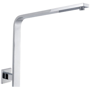 IKON SQUARE SHOWER ARM HIGH RISE 355MM CHROME