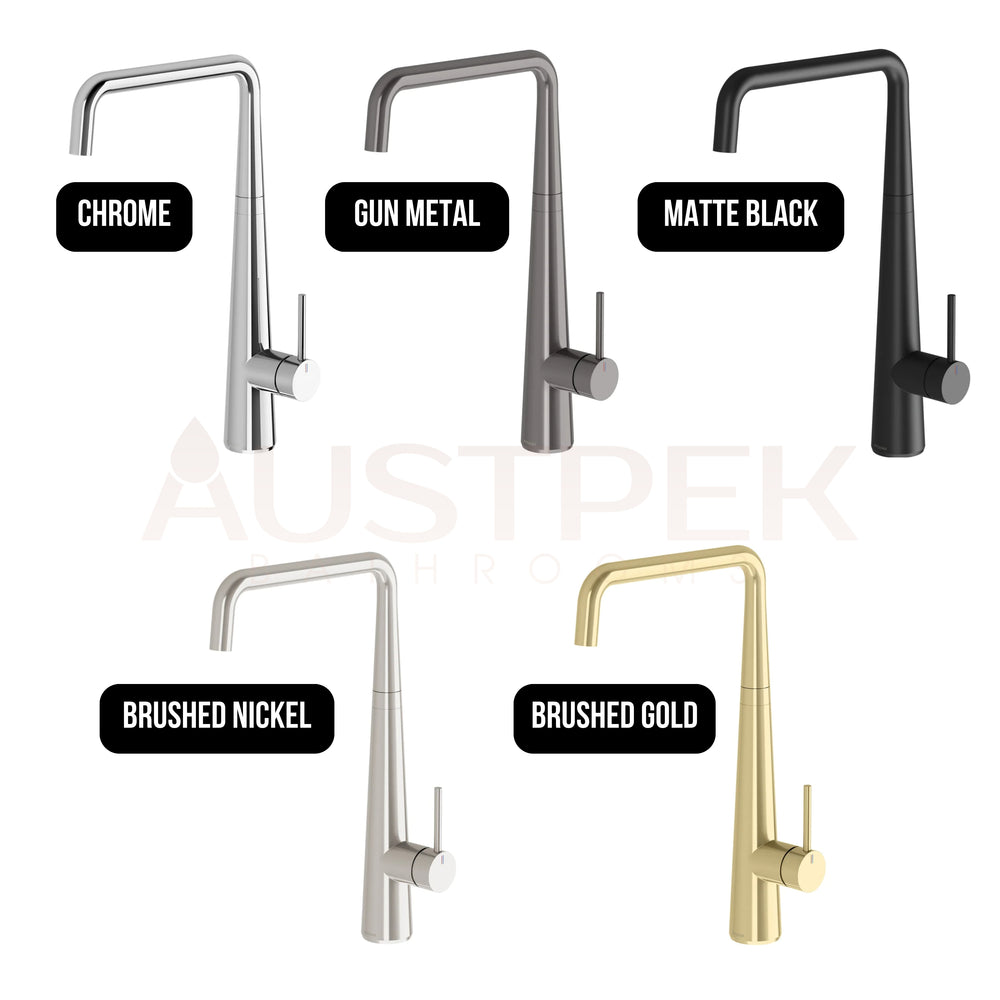 PHOENIX ERLEN SINK MIXER SQUARELINE 374MM MATTE BLACK