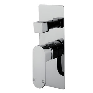 MODERN NATIONAL EVA MINI SHOWER DIVERTER MIXER 200MM CHROME