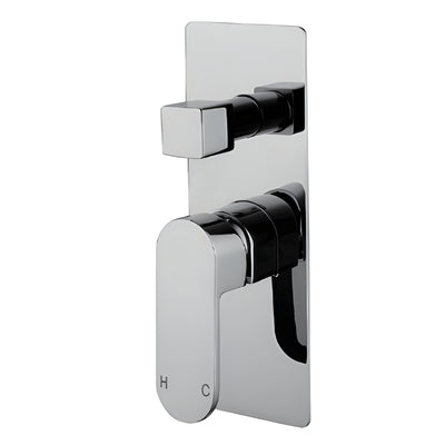 MODERN NATIONAL EVA MINI SHOWER DIVERTER MIXER 200MM CHROME