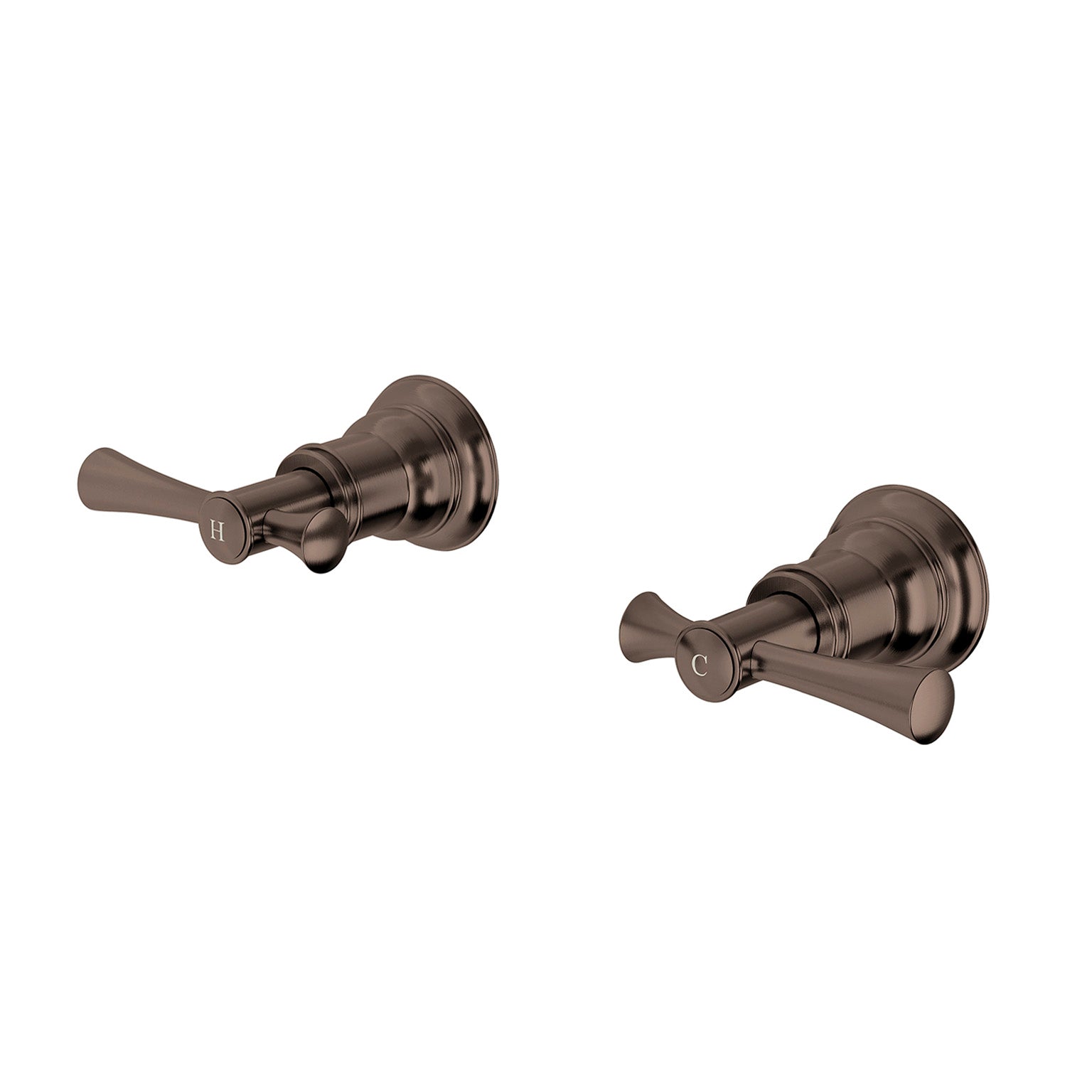 PHOENIX CROMFORD WALL TOP ASSEMBLIES BRUSHED BRONZE